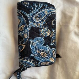 Vera Bradley Blue Paisley Wallet